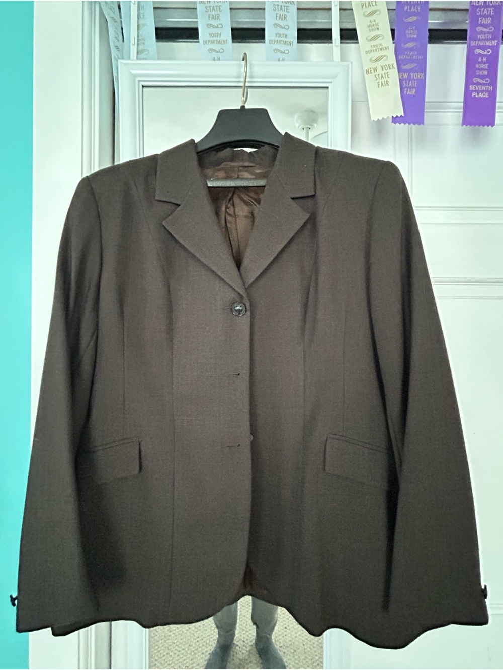 Dark Brown ON COURSE Women’s English Hunt Coat